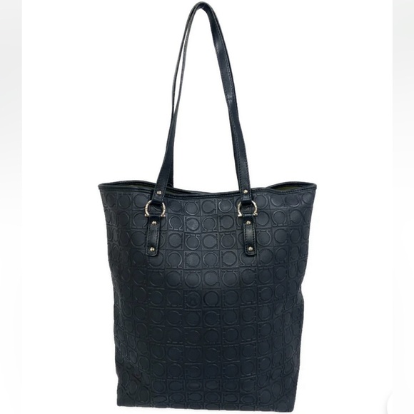 Salvatore Ferragamo Black Tote Bag - Picture 5 of 10